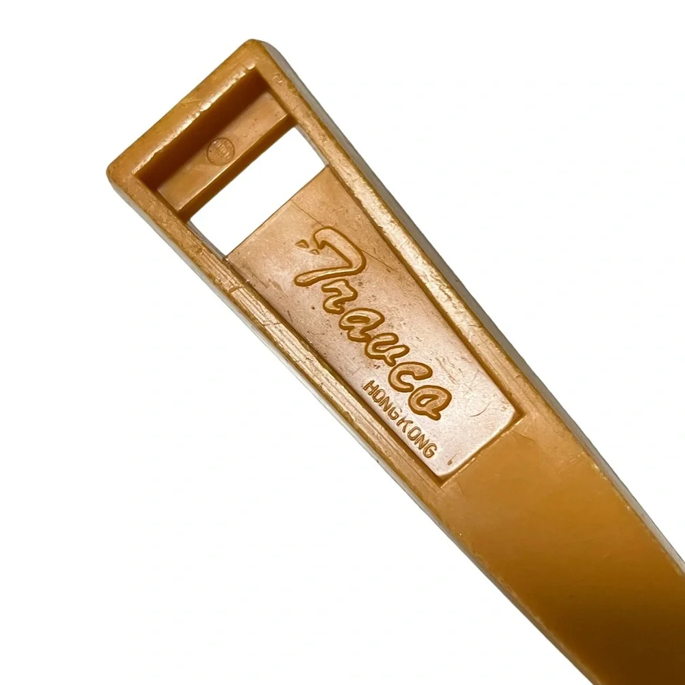 Vintage Travco Gourmet Cheese Slicer Gold Yellow Daisy Handle
